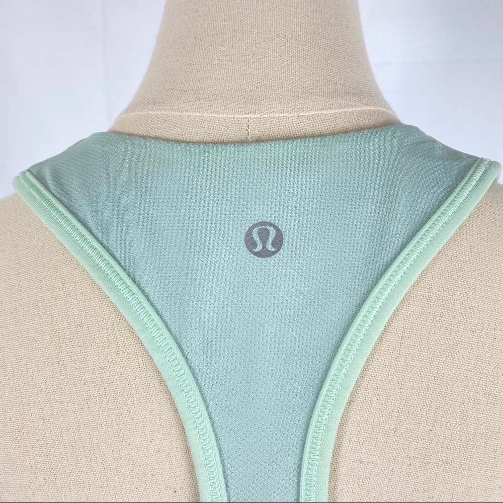 lululemon Cardio Kick Mint Green Tank Top - Picture 10 of 12